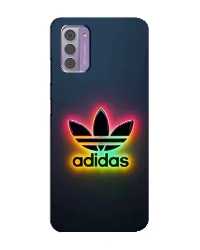 Чехол для Nokia G42 с картинкой «Неоновый Adidas»