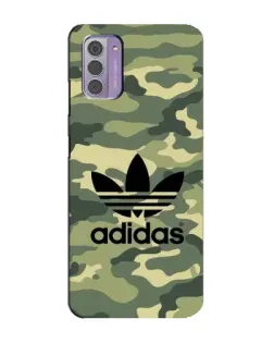 Чехол для Nokia G42 с картинкой «Милитари стиль Adidas»