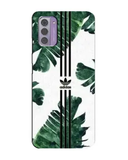 Чехол для Nokia G42 с картинкой «Пальмовые листья адидас»