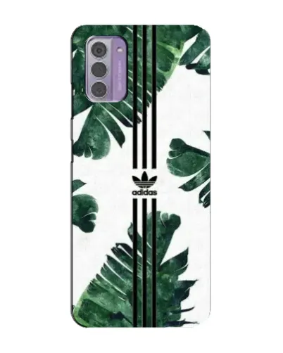 Чехол для Nokia G42 с картинкой «Пальмовые листья адидас»