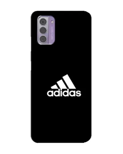 Чехол для Nokia G42 с картинкой «Черная классика Adidas»