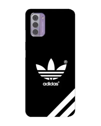 Чехол для Nokia G42 с картинкой «Adidas с диагональными полосами»