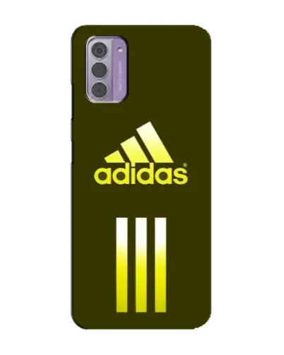 Чехол для Nokia G42 с картинкой «Оливковый градиент Adidas»