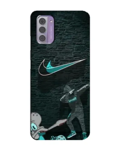Чехол для Nokia G42 с картинкой «Спортивный арт Nike»