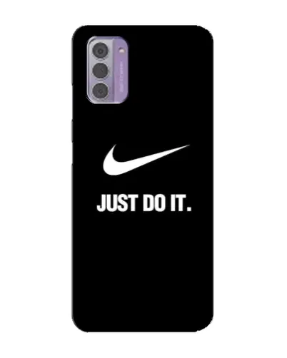 Чехол для Nokia G42 с картинкой «Классический принт Nike»