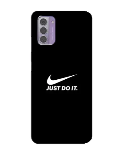 Чехол для Nokia G42 с картинкой «Минимализм от Nike»