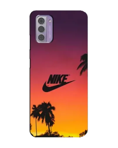 Чехол для Nokia G42 с картинкой «Nike на закате солнца»