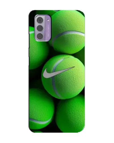 Чехол для Nokia G42 с картинкой «Теннисные мячи Найк»