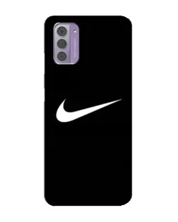 Чехол для Nokia G42 с картинкой «Минималистический Найк» Чехол для Nokia G42 с картинкой «Минималистический Найк»