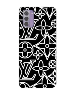 Чохол для Nokia G42 з картинкою «Чорно-білий візерунок LV» Чохол для Nokia G42 з картинкою «Чорно-білий візерунок LV»