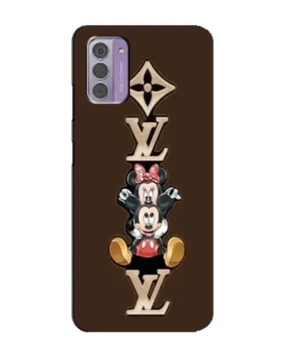 Чехол для Nokia G42 с картинкой «LV и Микки Маус» Чехол для Nokia G42 с картинкой «LV и Микки Маус»