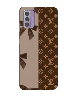 Чехол для Nokia G42 с картинкой «Louis Vuitton — банты»