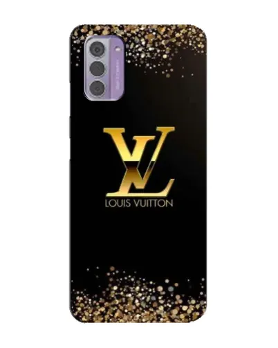 Чехол для Nokia G42 с картинкой «LV — золотые искры» Чехол для Nokia G42 с картинкой «LV — золотые искры»