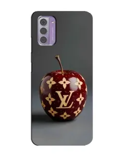 Чехол для Nokia G42 с картинкой «Красное яблоко LV»
