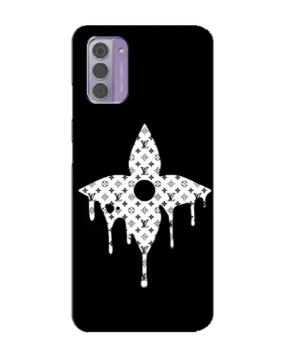 Чехол для Nokia G42 с картинкой «Цветочная монограмма» Чехол для Nokia G42 с картинкой «Цветочная монограмма»