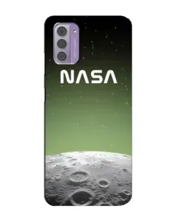 Чехол для Nokia G42 с картинкой «NASA — лунный градиент»
