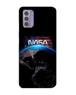 Чехол для Nokia G42 с картинкой «Земля из космоса NASA»