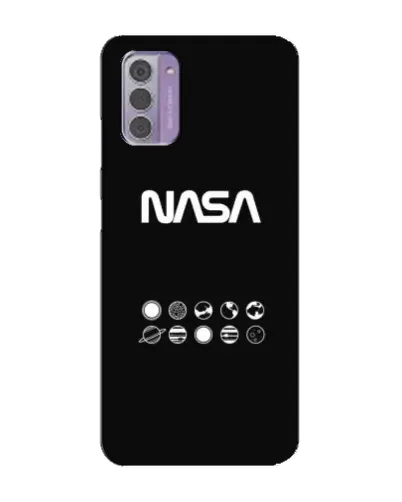 Чехол для Nokia G42 с картинкой «NASA — технический принт»