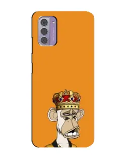 Чехол для Nokia G42 с картинкой «Золотая обезьяна Bored Ape» Чехол для Nokia G42 с картинкой «Золотая обезьяна Bored Ape»