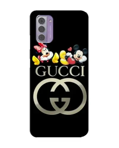 Чехол для Nokia G42 с картинкой «Gucci — герои Disney»