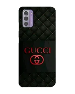 Чехол для Nokia G42 с картинкой «Gucci — стеганый черный»