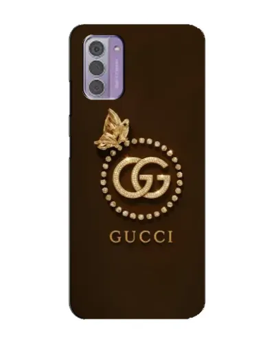 Чехол для Nokia G42 с картинкой «Gucci — золотая бабочка»