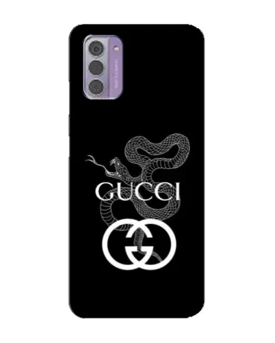 Чехол для Nokia G42 с картинкой «Gucci — серебряная змея»