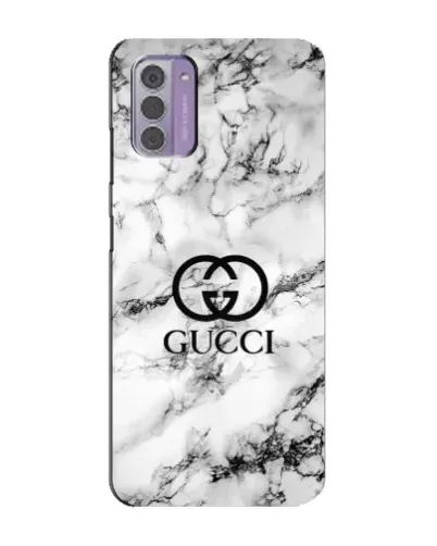Чехол для Nokia G42 с картинкой «Gucci — мраморный шик»