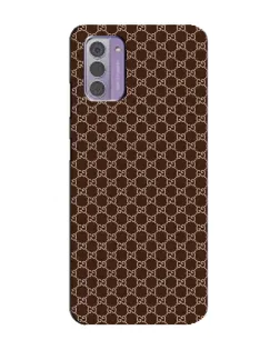 Чехол для Nokia G42 с картинкой «Gucci — шоколадная сетка»