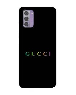 Чехол для Nokia G42 с картинкой «Gucci — неоновый минимализм»