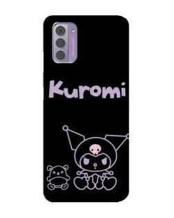 Чехол для Nokia G42 с картинкой «Kuromi — черный минимализм» Чехол для Nokia G42 с картинкой «Kuromi — черный минимализм»