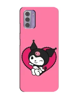 Чехол для Nokia G42 с картинкой «Kuromi — любовь в сердце»