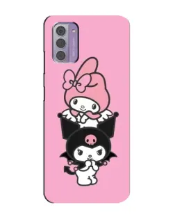 Чехол для Nokia G42 с картинкой «My Melody и Kuromi»