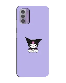 Чехол для Nokia G42 с картинкой «Kuromi — фиолетовый минимализм»
