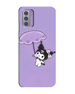 Чехол для Nokia G42 с картинкой «Kuromi с зонтиком»
