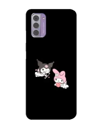 Чехол для Nokia G42 с картинкой «My Melody и Kuromi» Чехол для Nokia G42 с картинкой «My Melody и Kuromi»