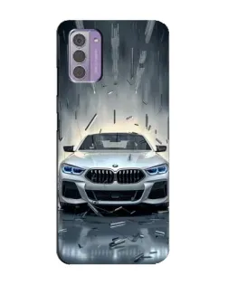 Чохол для Nokia G42 з картинкою «BMW у світлі фар»
