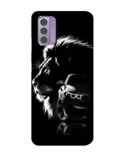 Чохол для Nokia G42 з картинкою «BMW та лев»