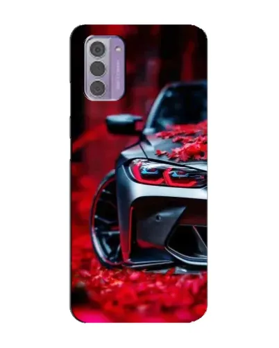 Чохол для Nokia G42 з картинкою «Спортивна BMW та квіти» Чохол для Nokia G42 з картинкою «Спортивна BMW та квіти»