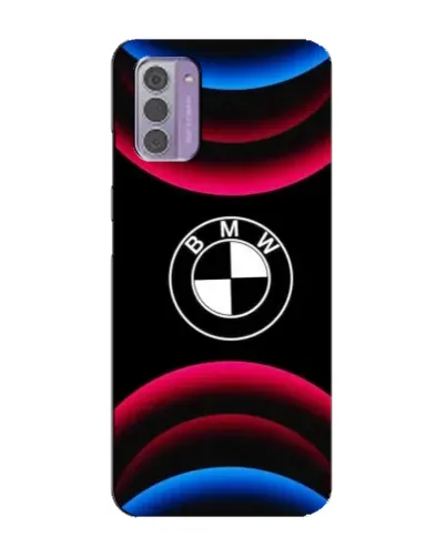 Чохол для Nokia G42 з картинкою «Логотип BMW та неонові дуги» Чохол для Nokia G42 з картинкою «Логотип BMW та неонові дуги»