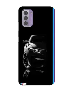Чохол для Nokia G42 з картинкою «Силует BMW в темряві»