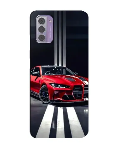 Чохол для Nokia G42 з картинкою «Червона BMW на дорозі» Чохол для Nokia G42 з картинкою «Червона BMW на дорозі»