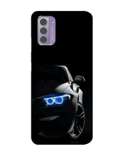 Чехол для Nokia G42 с картинкой «BMW — ночной взгляд» Чехол для Nokia G42 с картинкой «BMW — ночной взгляд»