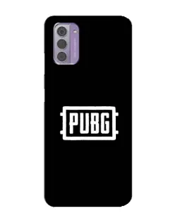 Чехол для Nokia G42 с картинкой «Лого BMW — металлический блеск»