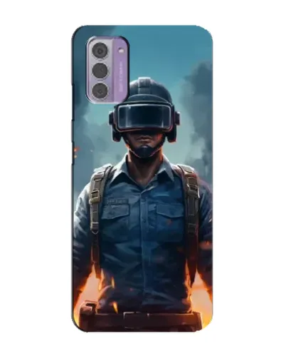 Чехол для Nokia G42 с картинкой «PUBG — реалистичный герой» Чехол для Nokia G42 с картинкой «PUBG — реалистичный герой»