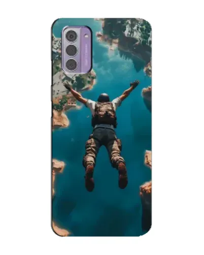 Чехол для Nokia G42 с картинкой «PUBG — свободное падение» Чехол для Nokia G42 с картинкой «PUBG — свободное падение»