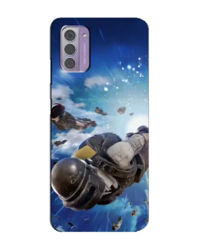 Чехол для Nokia G42 с картинкой «Десант PUBG — прыжок» Чехол для Nokia G42 с картинкой «Десант PUBG — прыжок»