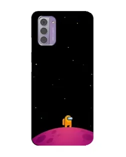 Чехол для Nokia G42 с картинкой «Одинокий герой на планете»