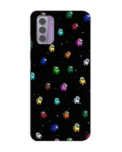 Чехол для Nokia G42 с картинкой «Экипаж Among Us»
