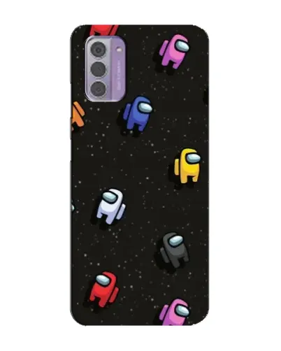 Чехол для Nokia G42 с картинкой «Космический паттерн Among Us» Чехол для Nokia G42 с картинкой «Космический паттерн Among Us»